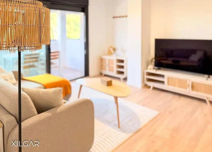 Xilgar Apto Rocafort En La Playa, Con Piscina * Саншеншо